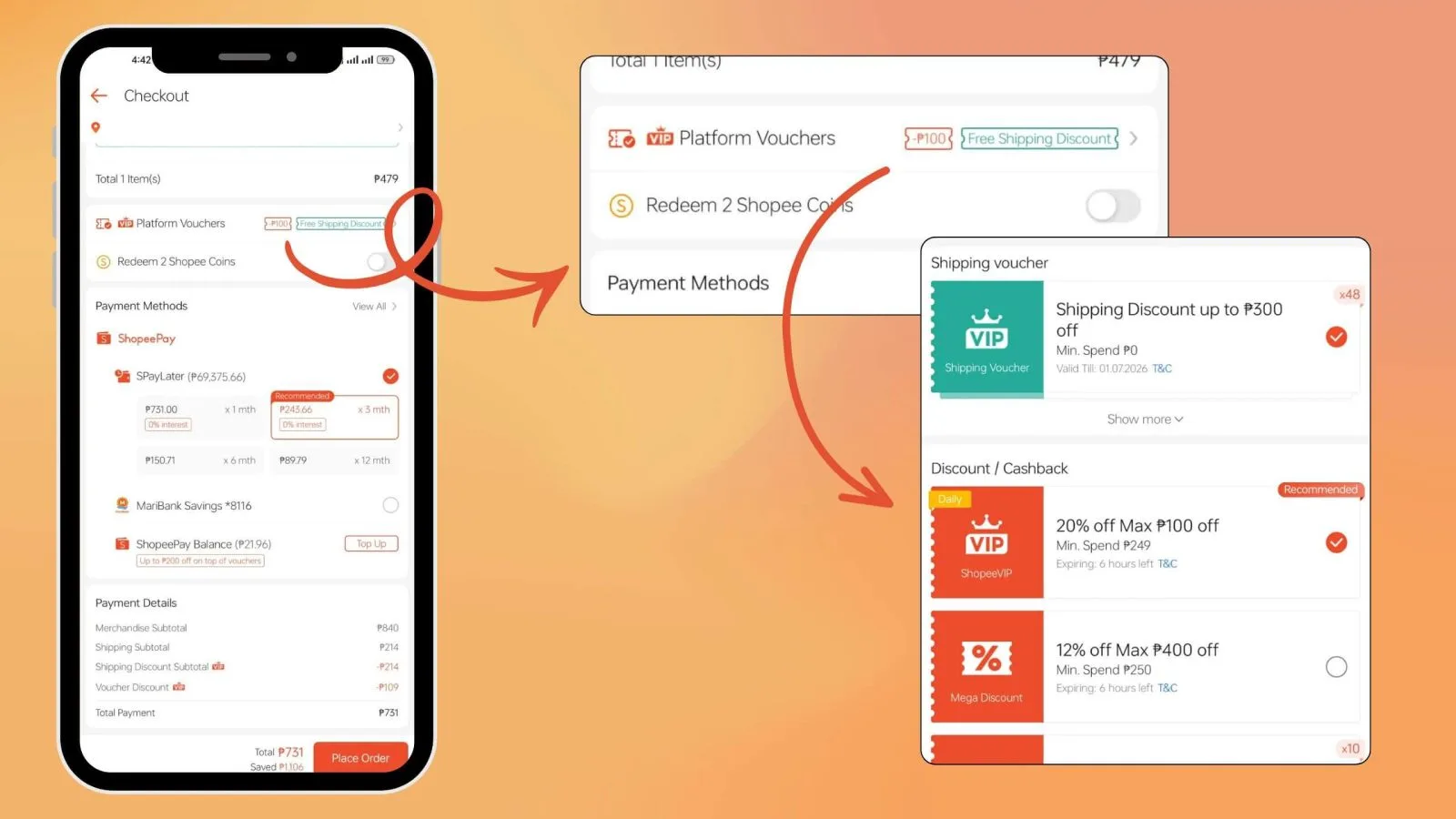 Shopee free shipping voucher guide